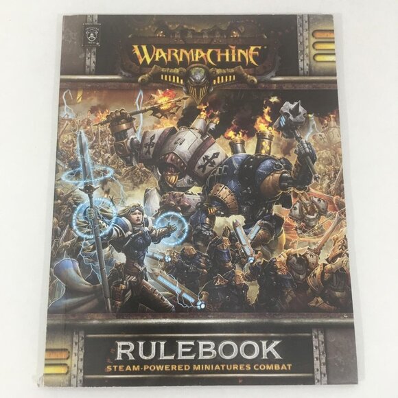 Warmachine 2 Player Battle Box Rulebook Steam Powered Miniatures Combat - Picture 1 of 2